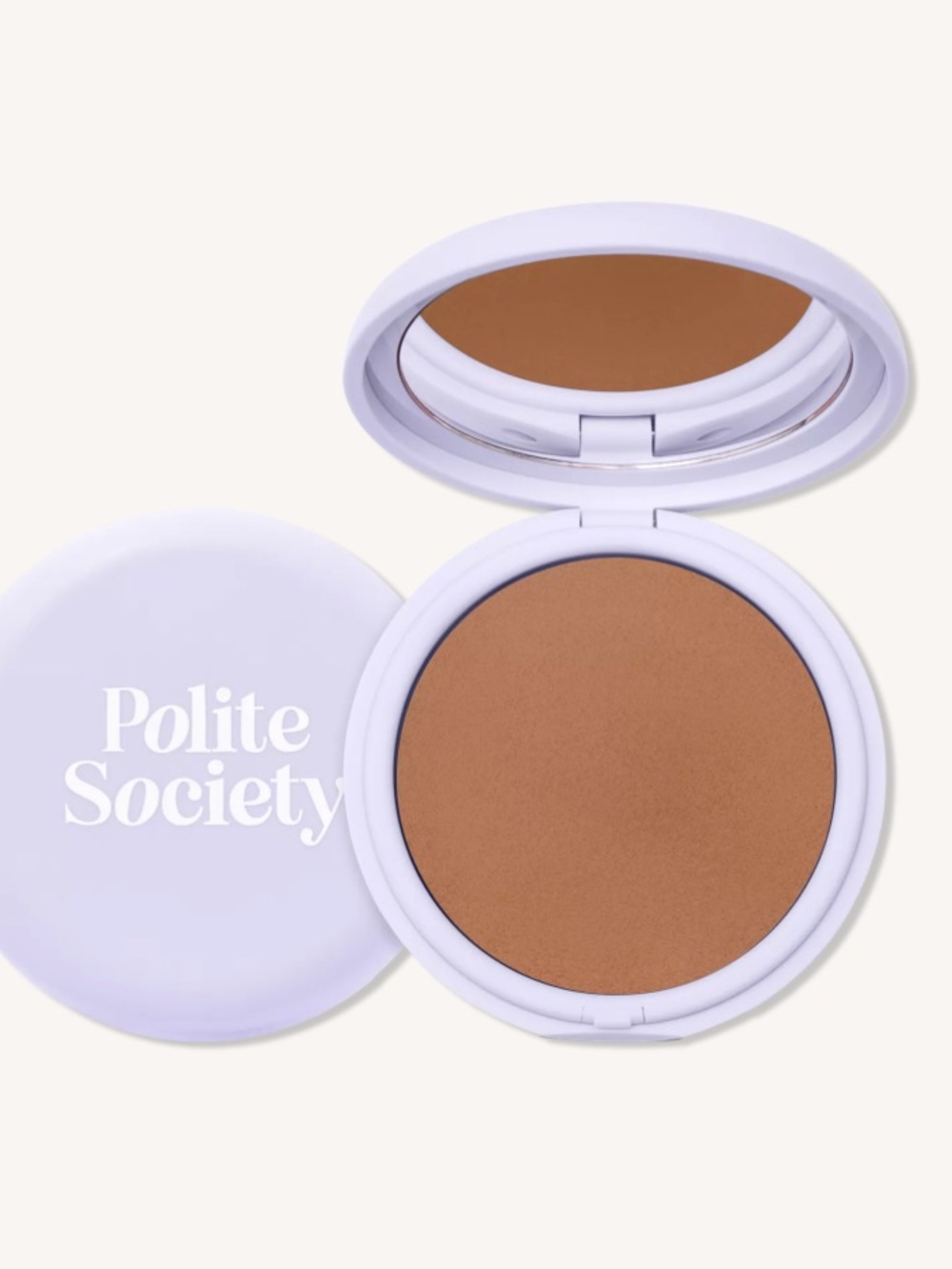 Polite Society Matte Bronzer — Warm Tan Finish